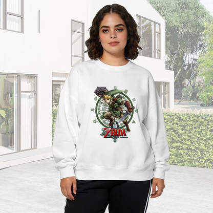 The Legend of Zelda Link Fantasy Game Art Crewneck Sweatshirt