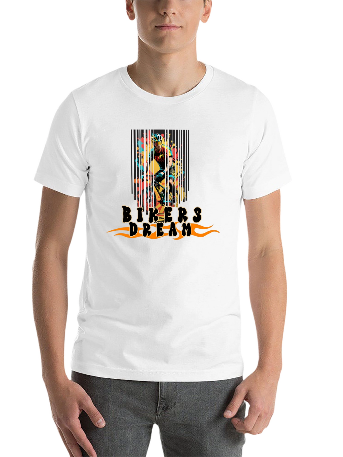Bikers Dream Graphic Tee - Black