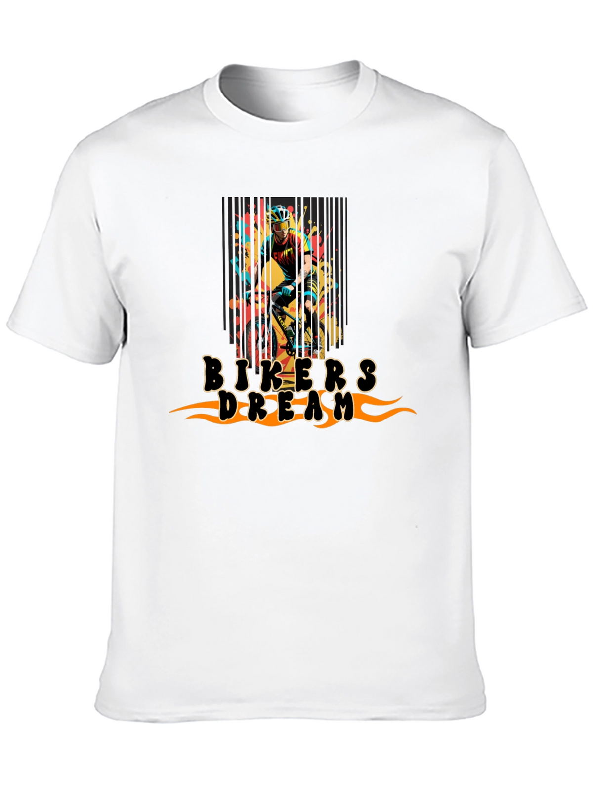 Bikers Dream Graphic Tee - Black