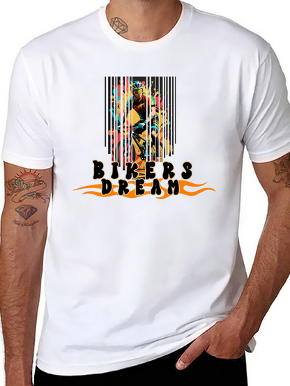 Bikers Dream Graphic Tee - Black