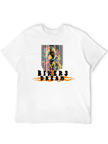 Bikers Dream Graphic Tee - Black