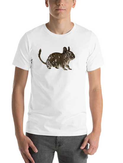 Cute Degu Rat T-Shirt - Casual Black Tee