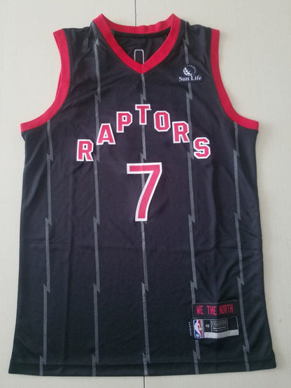 Men's Toronto Raptors Kyle Lowry Black 2020/21 Swingman Jerseys