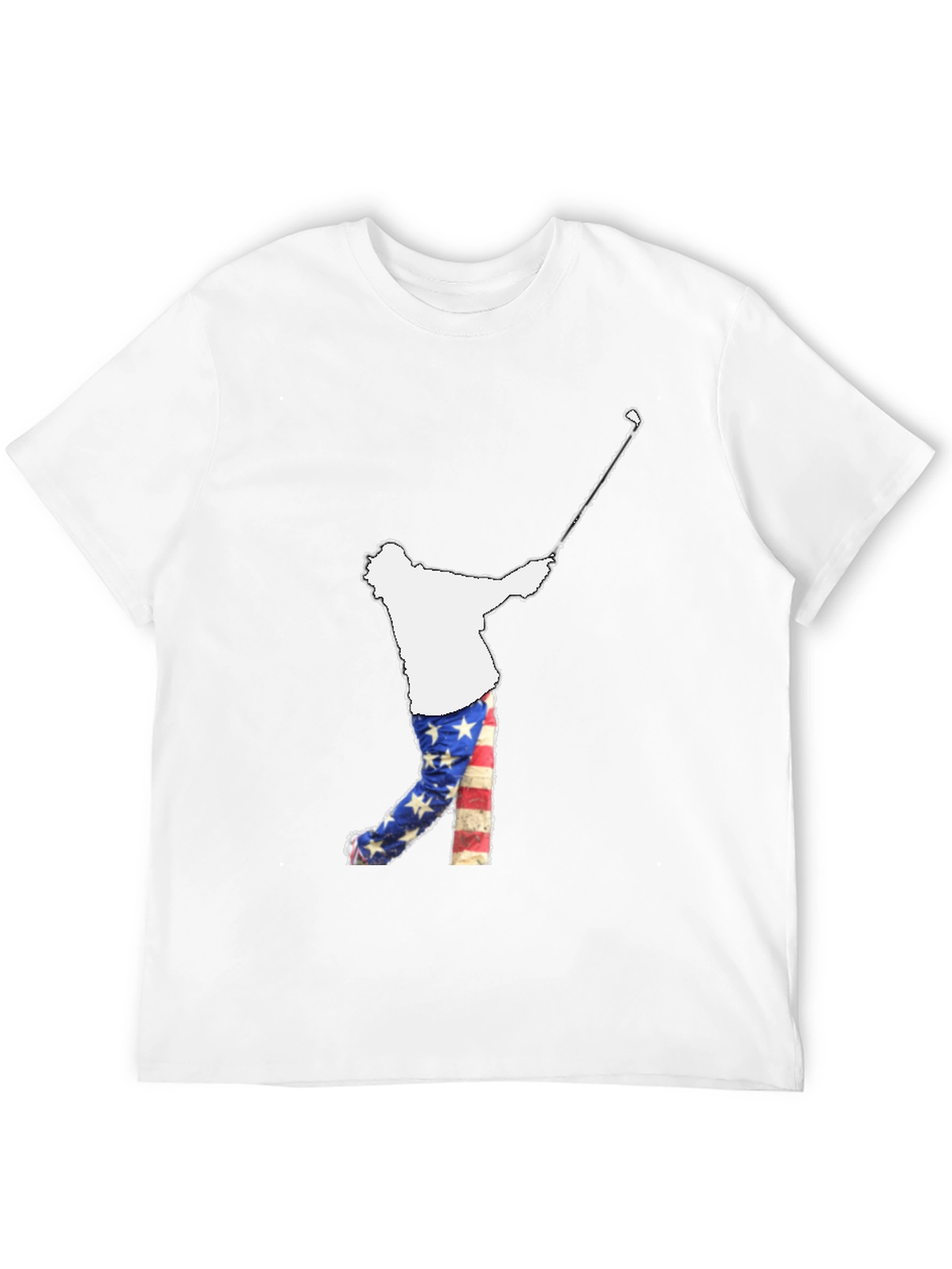 Golfing USA Flag Tee