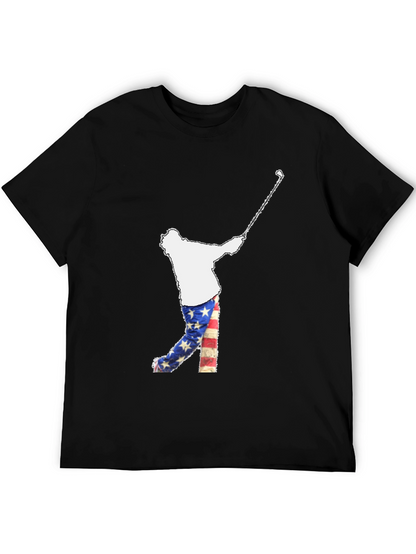 Golfing USA Flag Tee