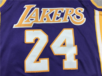 Men's Los Angeles Lakers Kobe Bryant #24 Purple Swingman Player Jerseys
