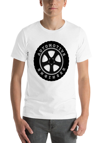 Automotive Engineer Tire Graphic T-Shirt