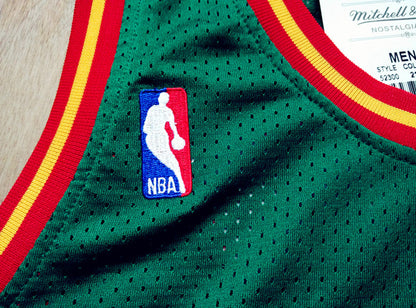 SuperSonics No. 20 Gloves Gary Payton Green 95-96 Classic Retro Premium Mesh Fan Edition Jersey