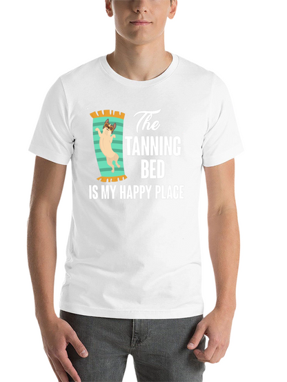 Tanning Bed Happy Place T-Shirt