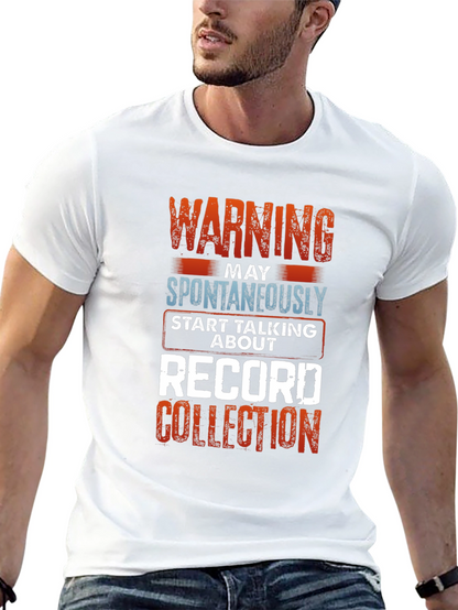 Warning Record Collection T-Shirt