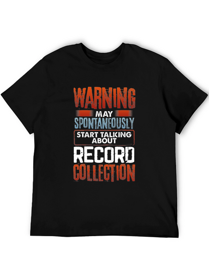 Warning Record Collection T-Shirt
