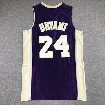 Men's Los Angeles Lakers Kobe Bryant Hall of Fame Purple Hardwood Classics Jerseys
