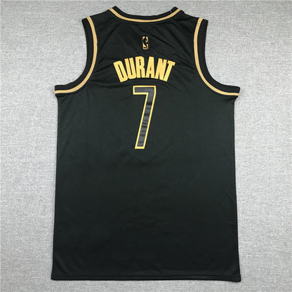 Men's Brooklyn Nets Kevin Durant #7 NBA Black Swingman Player Jerseys