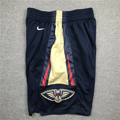 Men's New Orleans Pelicans Navy Pocket Shorts1