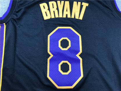 Men's Los Angeles Lakers Kobe Bryant Black #8 Swingman Player Jerseys