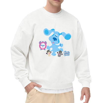Blue¡¯s Clues Nostalgic Cartoon Kids Show Crewneck Sweatshirt