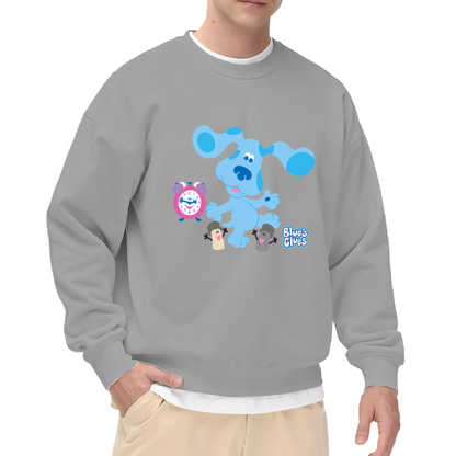Blue¡¯s Clues Nostalgic Cartoon Kids Show Crewneck Sweatshirt