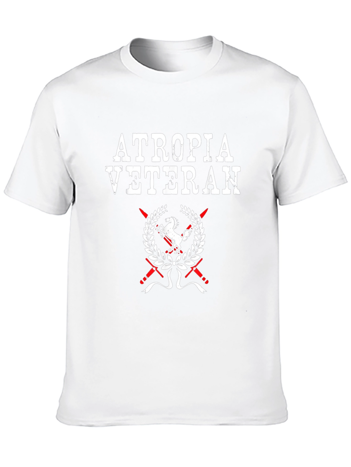 Atropia Veteran T-Shirt - Black Graphic Tee