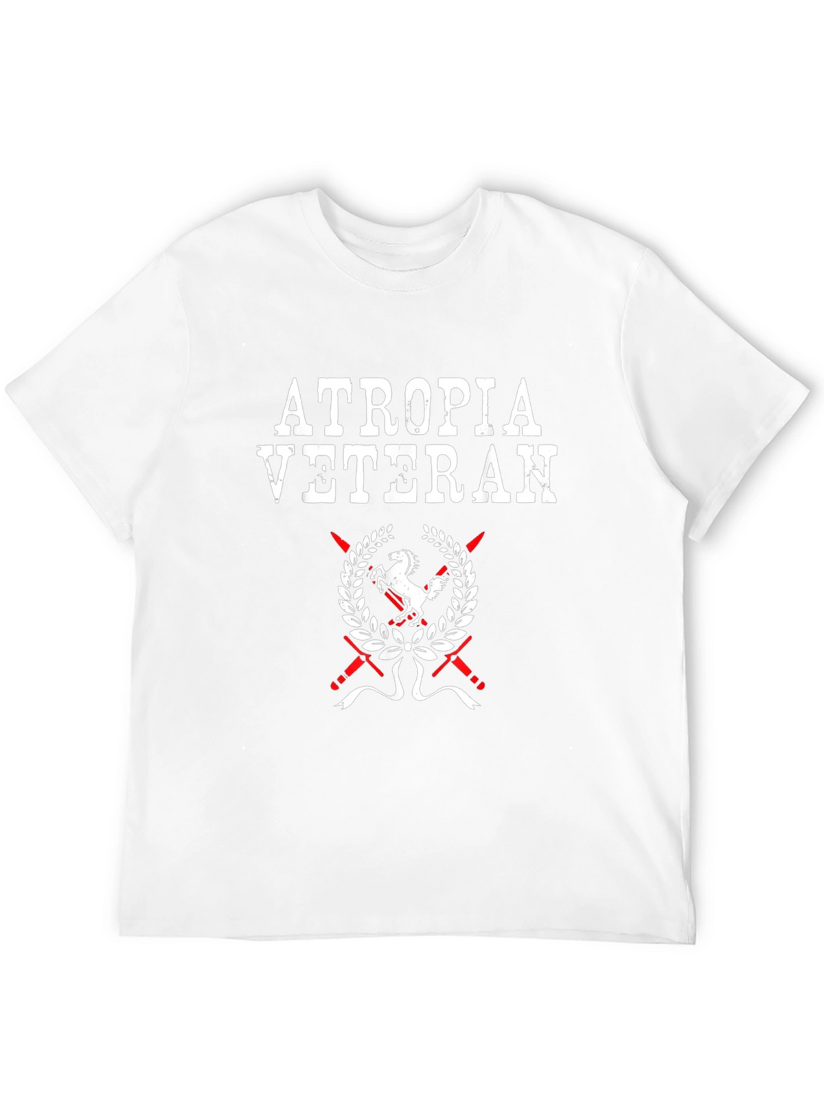 Atropia Veteran T-Shirt - Black Graphic Tee