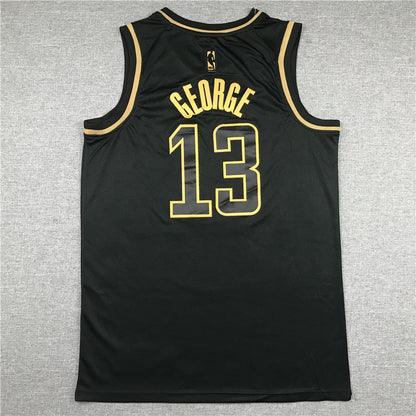 Men's LA Clippers Paul George #13 Black Swingman Player Jerseys