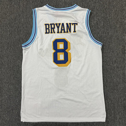 Men's Los Angeles Lakers Kobe Bryant 1996-97 White Hardwood Classics Authentic Jerseys