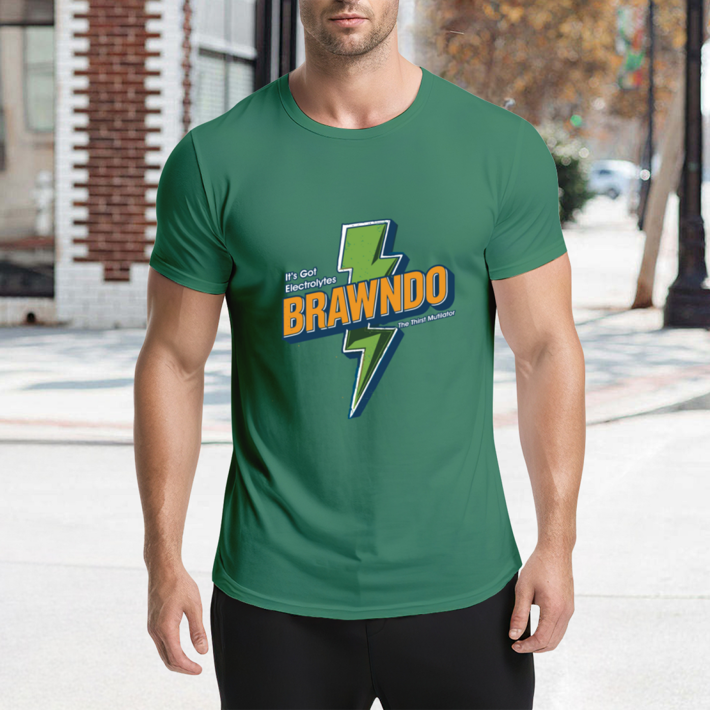 Brawndo It's Got Electrolytes Movie Retro T-Shirt