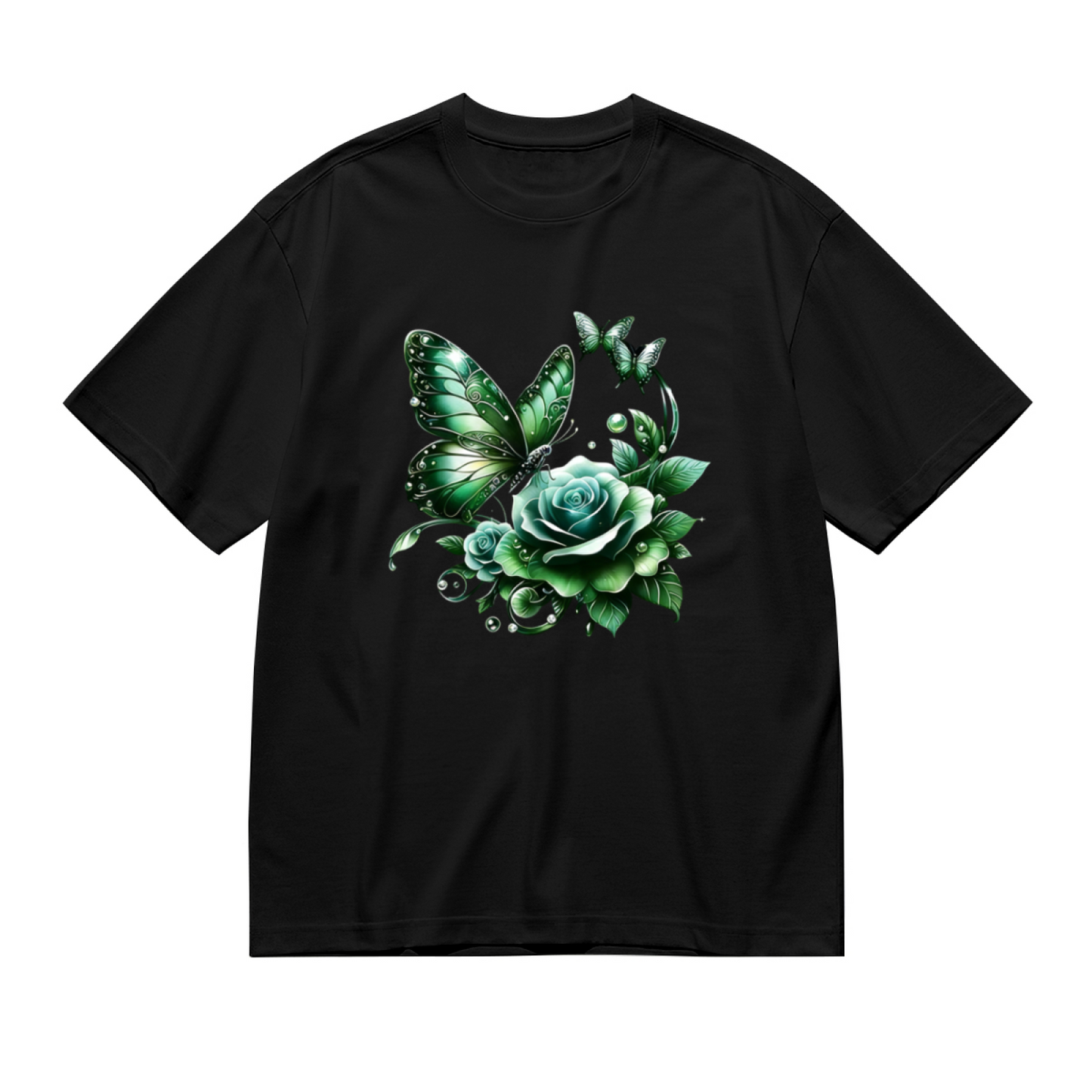 Leopard Heart Heartbeat Line Trendy Women Shirt