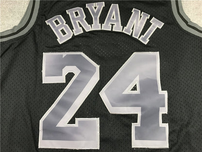 Men's Los Angeles Lakers Kobe Bryant Black Hardwood Classics Swingman Jerseys