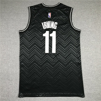 Men's Brooklyn Nets Kyrie Irving #11 Black 2020/21 Swingman Player Jerseys
