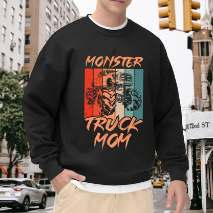 Monster Truck Mom Cool Off?Road Racing Mom Crewneck Sweatshirt