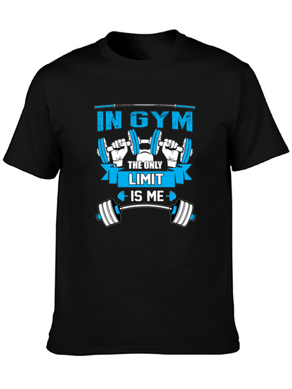 Gym Motivation T-Shirt - The Only Limit Is Me