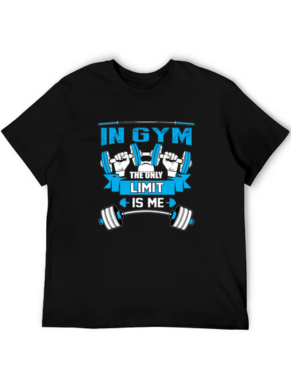 Gym Motivation T-Shirt - The Only Limit Is Me
