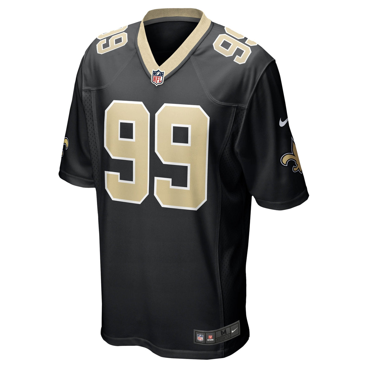 Chase Young New Orleans Saints Nike  Game Jersey -  Black