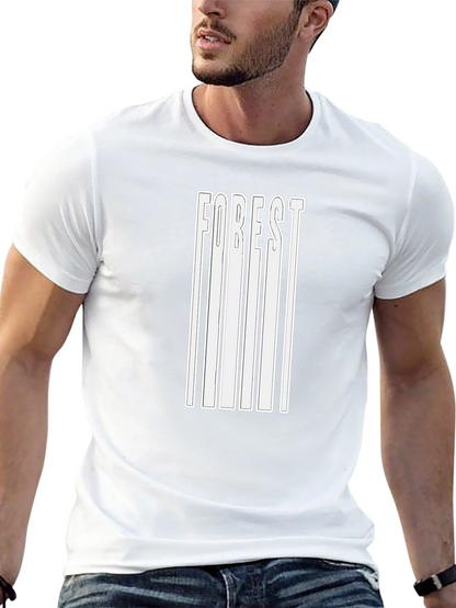 Mens Black Forest Graphic T-Shirt