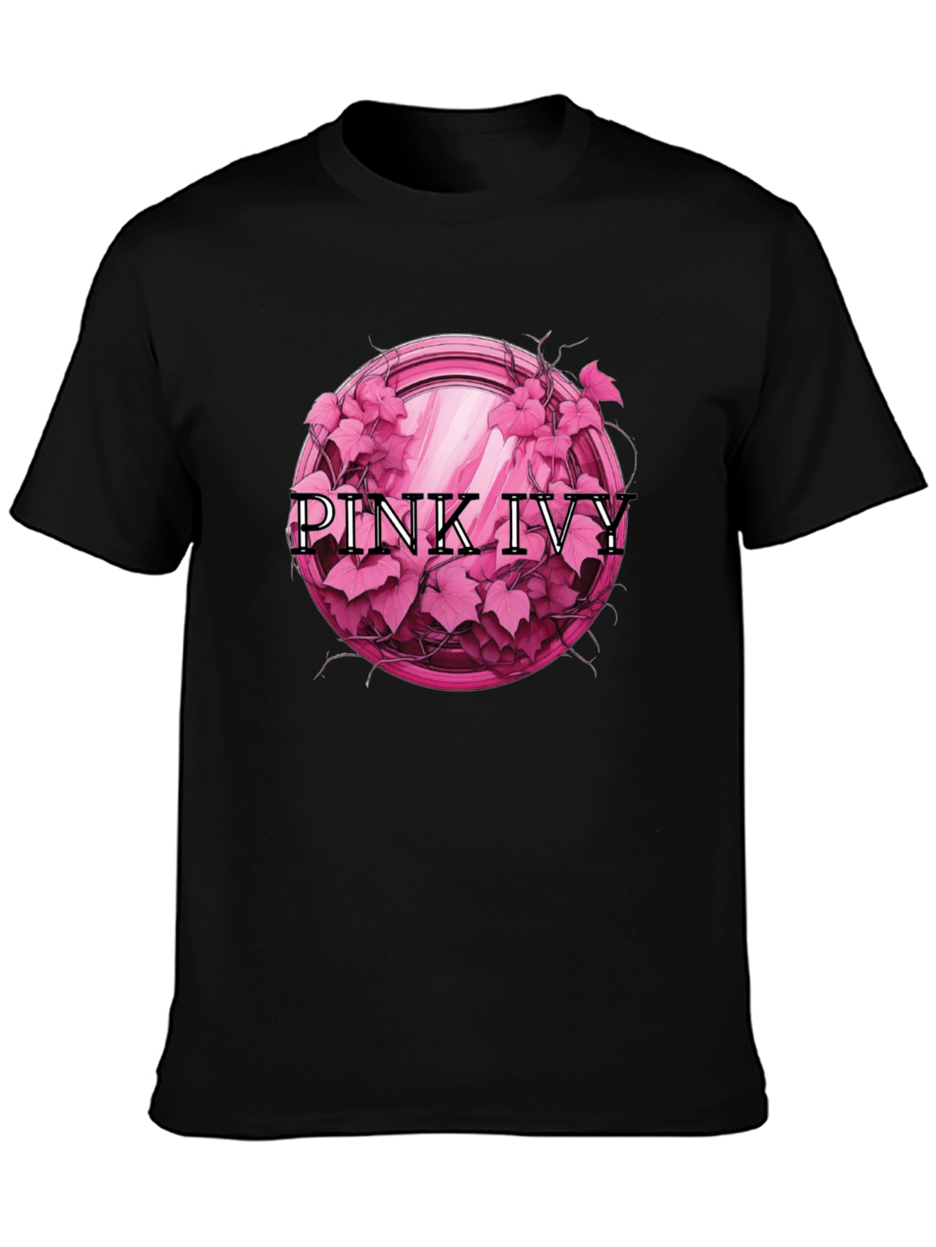 Pink Ivy Graphic Tee