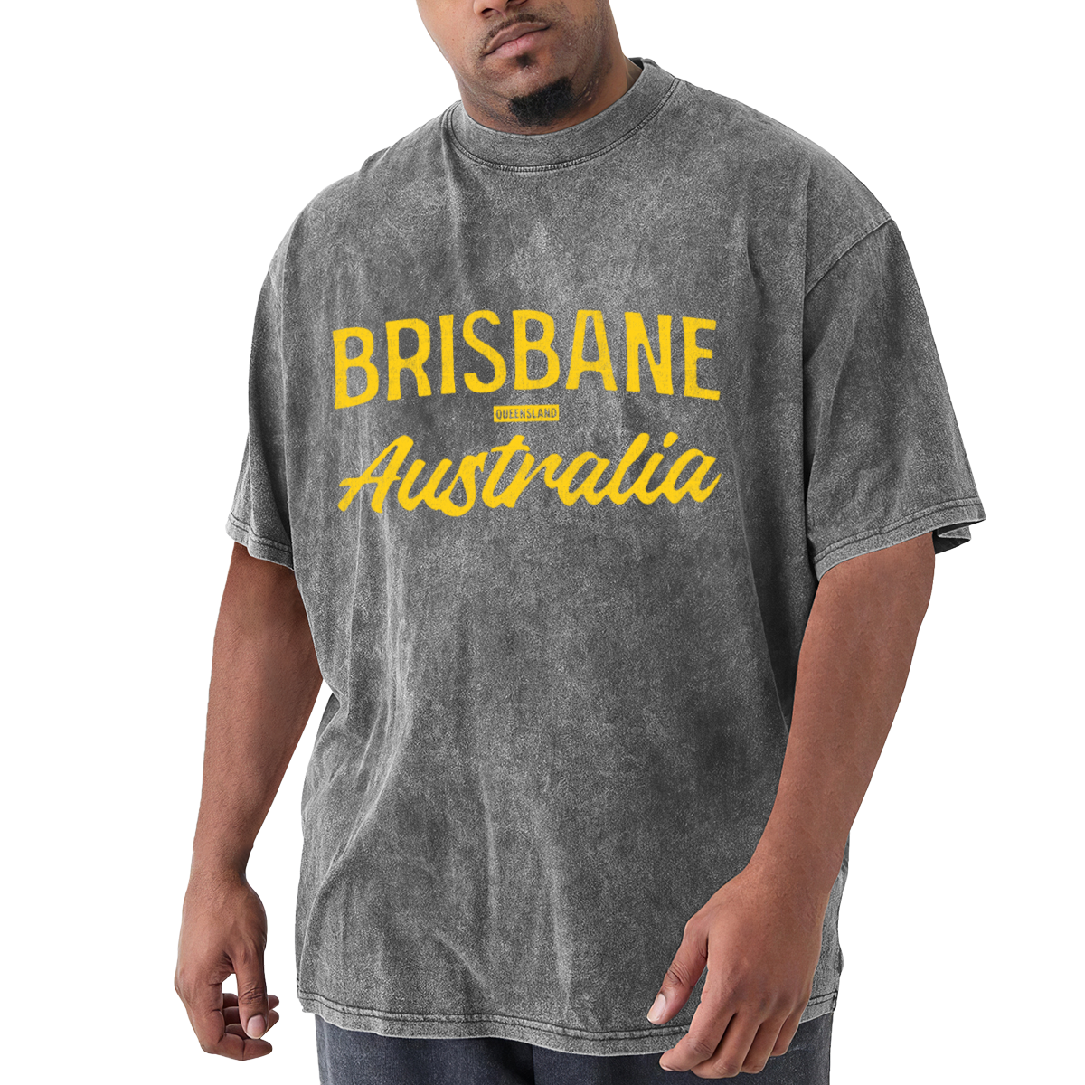 Brisbane Queensland Australia Vintage Athletic Font T-Shirt