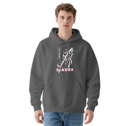 Sakura Samurai Katana Japanese Streetwear Hoodie
