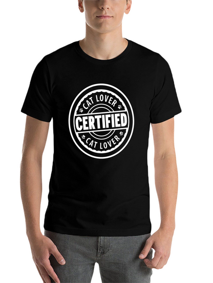 Certified Cat Lover T-Shirt