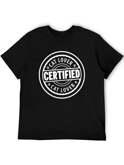 Certified Cat Lover T-Shirt
