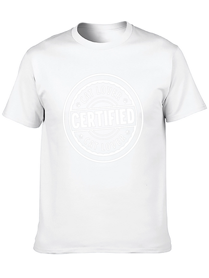 Certified Cat Lover T-Shirt