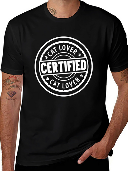 Certified Cat Lover T-Shirt