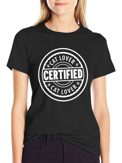 Certified Cat Lover T-Shirt