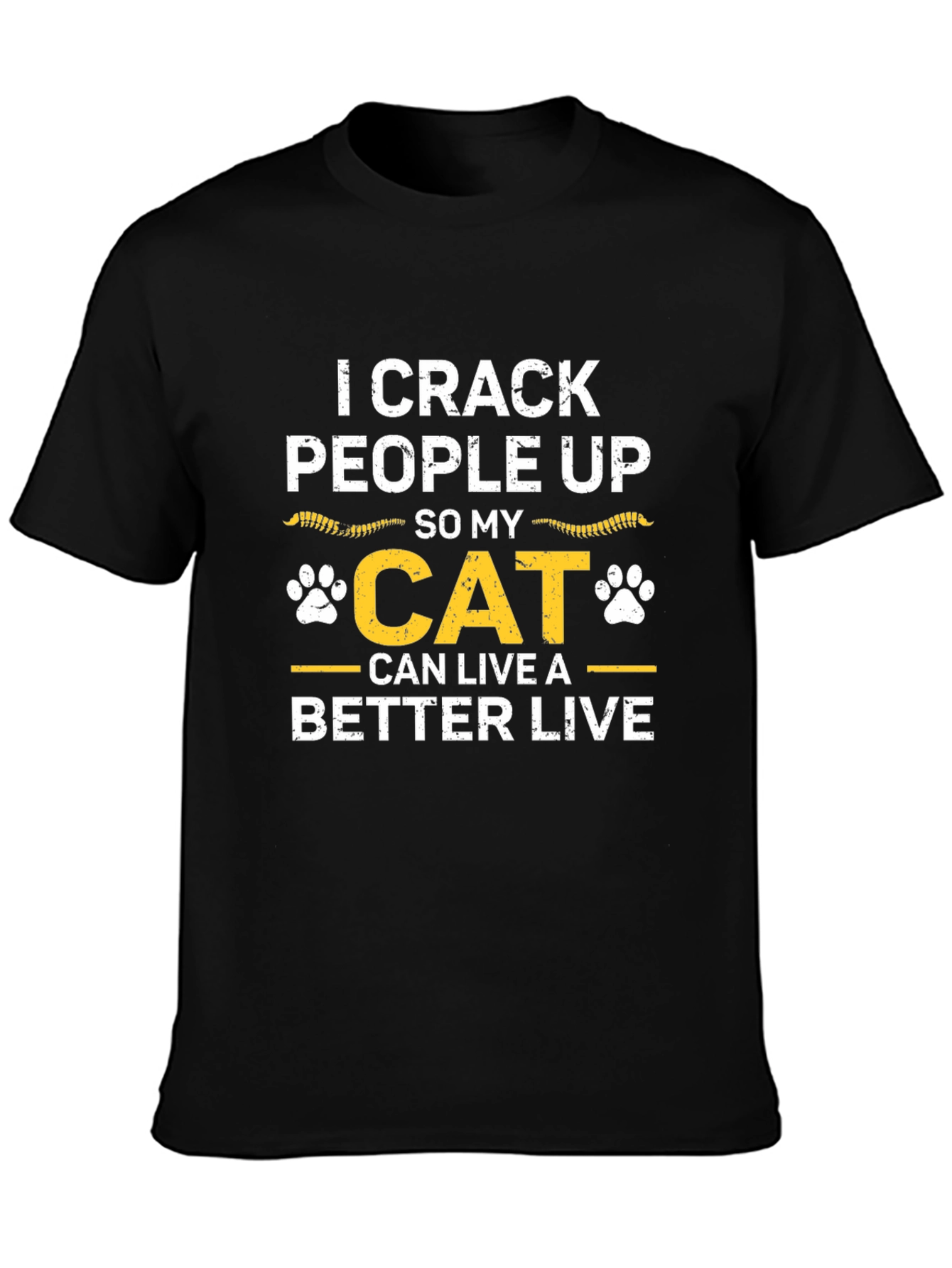 I Crack People Up Cat T-Shirt