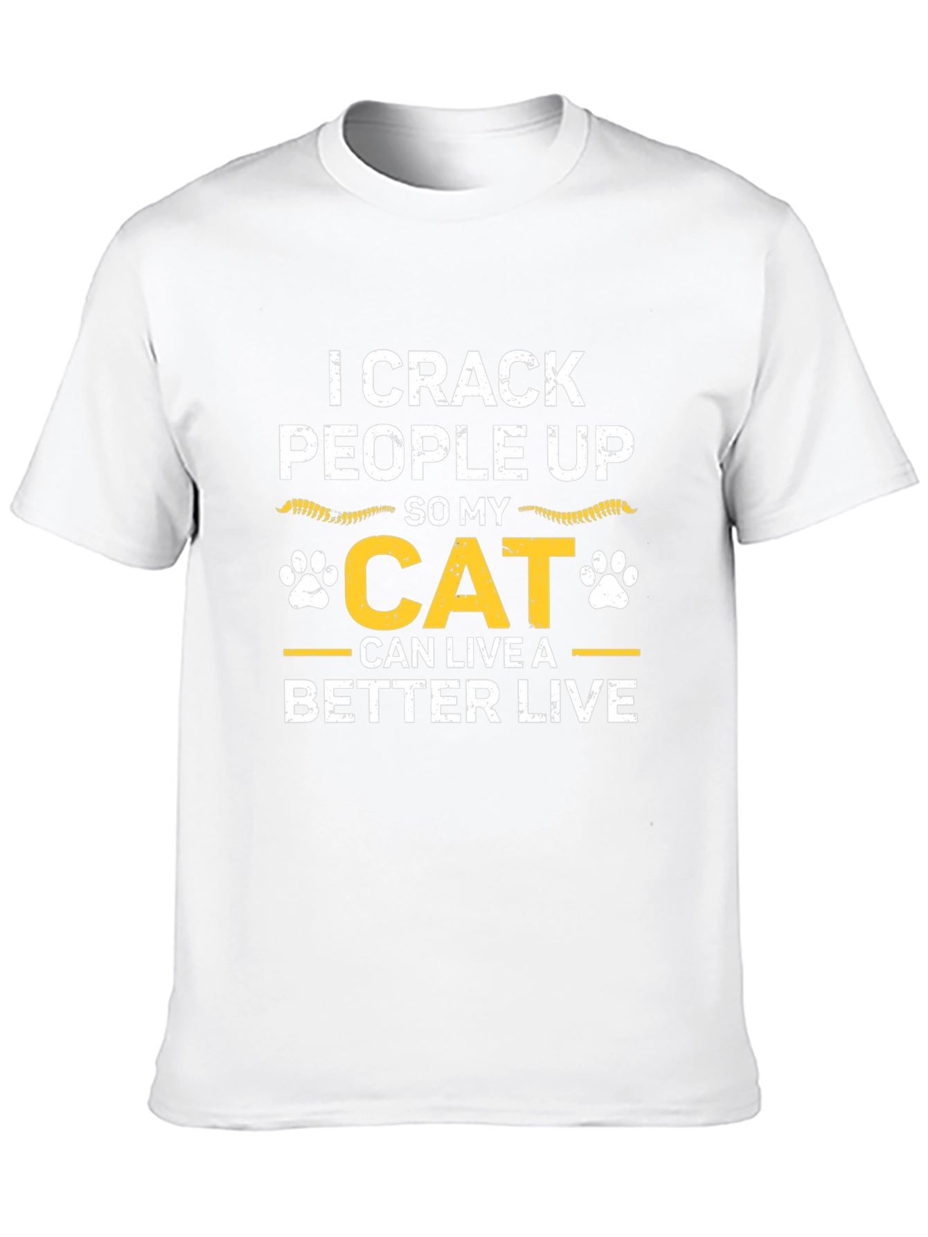 I Crack People Up Cat T-Shirt