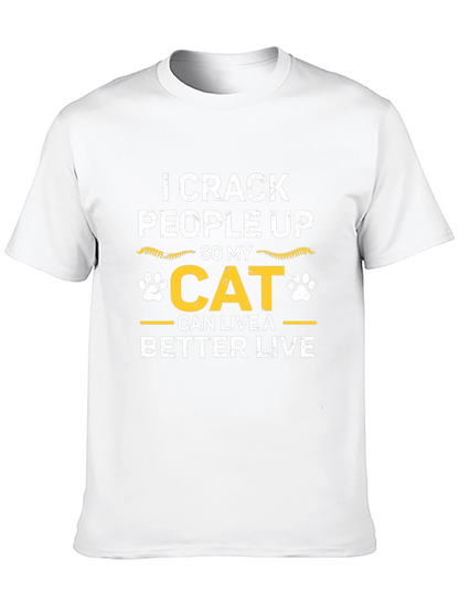 I Crack People Up Cat T-Shirt