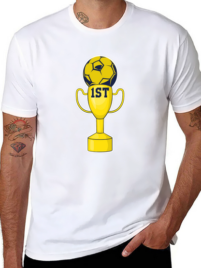 Soccer Champion T-Shirt - 1st Place Trophy Design