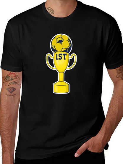 Soccer Champion T-Shirt - 1st Place Trophy Design