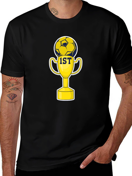 Soccer Champion T-Shirt - 1st Place Trophy Design