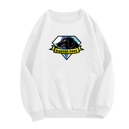 Metal Gear Solid Diamond Dogs Logo Crewneck Sweatshirt