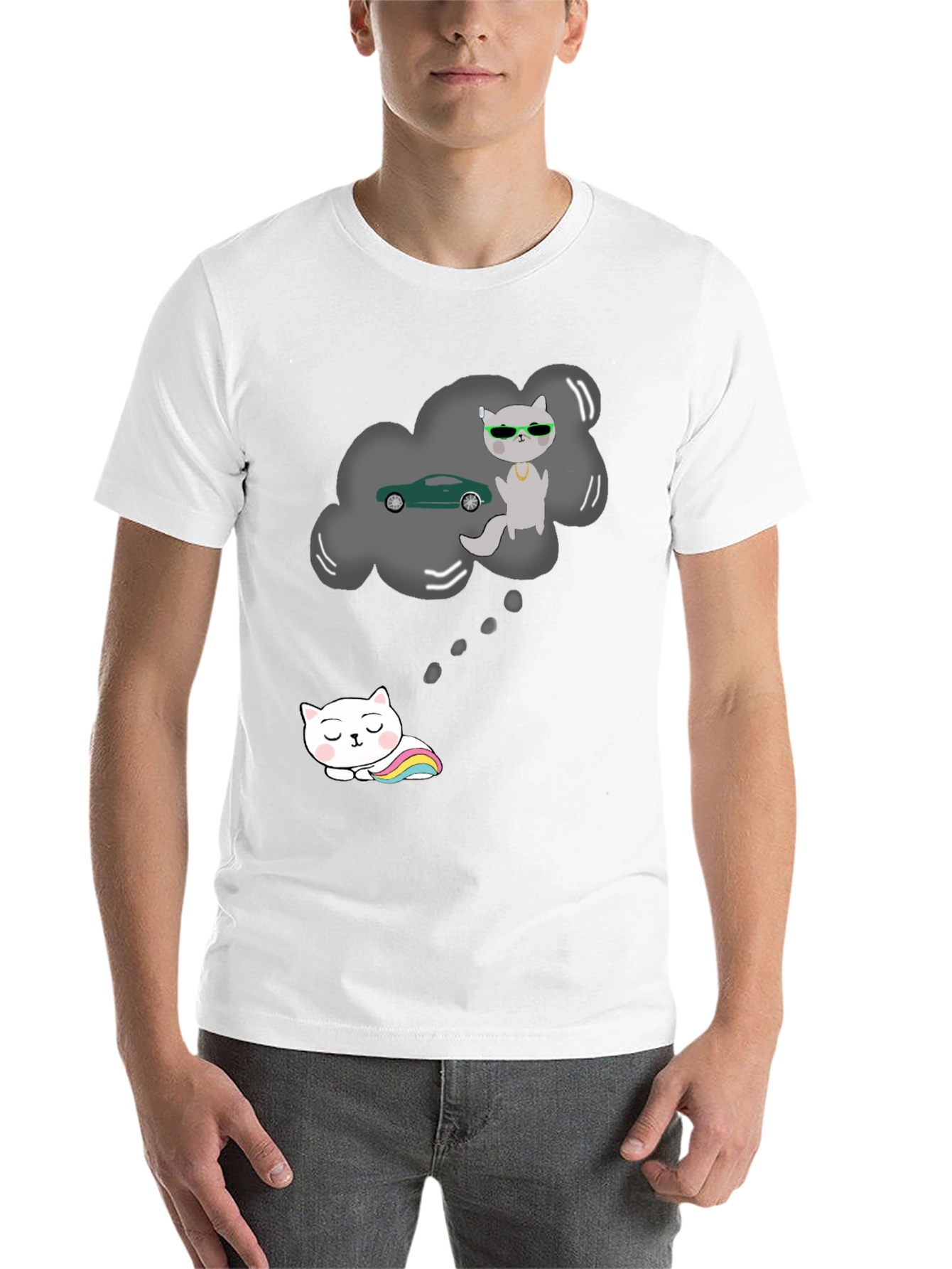 Dreaming Cat T-Shirt